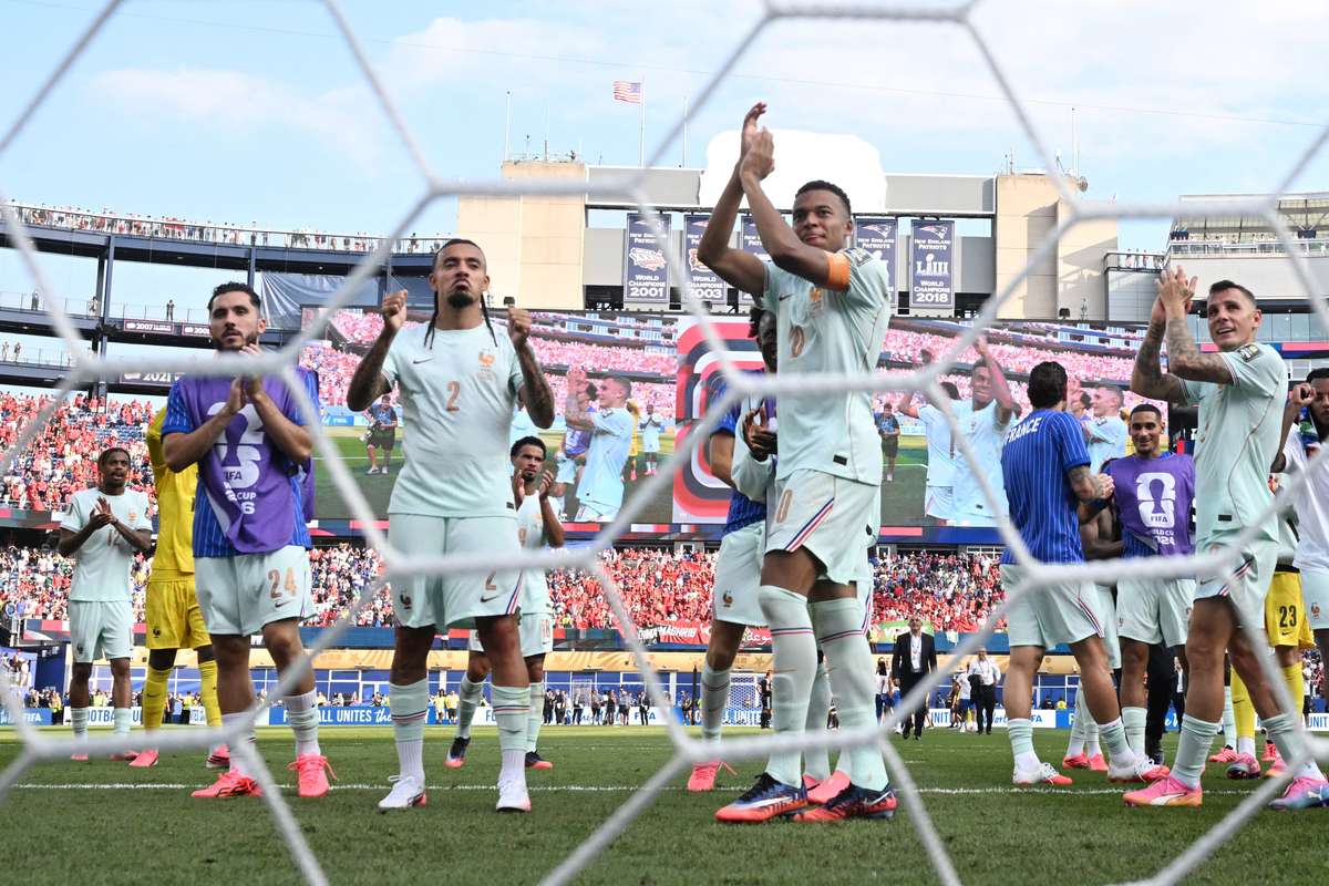 France find their way past Moroccan pressure in front of Shakira and packed Boston Stadium