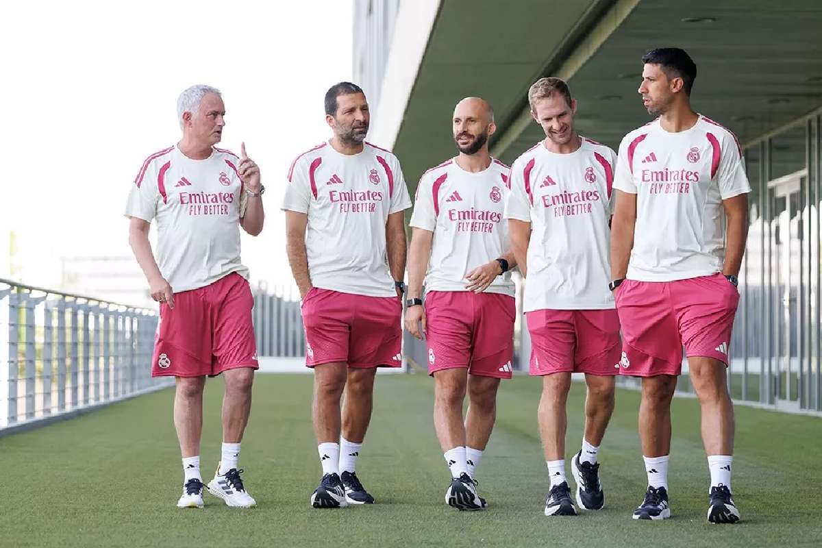 Primeiro dia de José Mourinho no seu novo Real Madrid