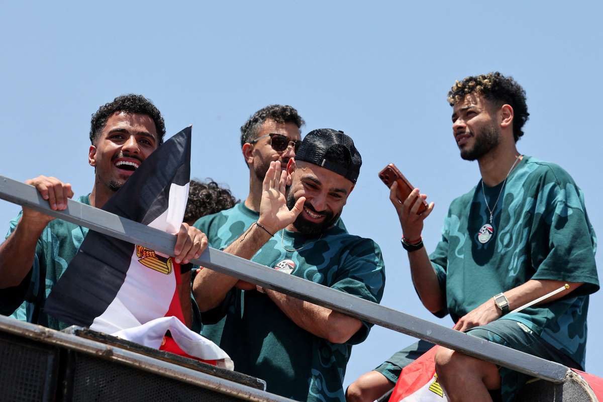 Heróis no regresso: Egito celebrado após percurso histórico no Mundial-2026