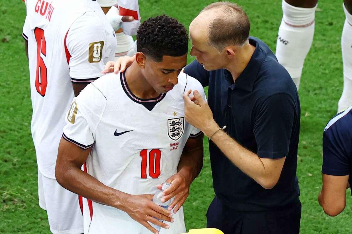 Jude Bellingham receives plaudits after brace leads England through to semi-finals
