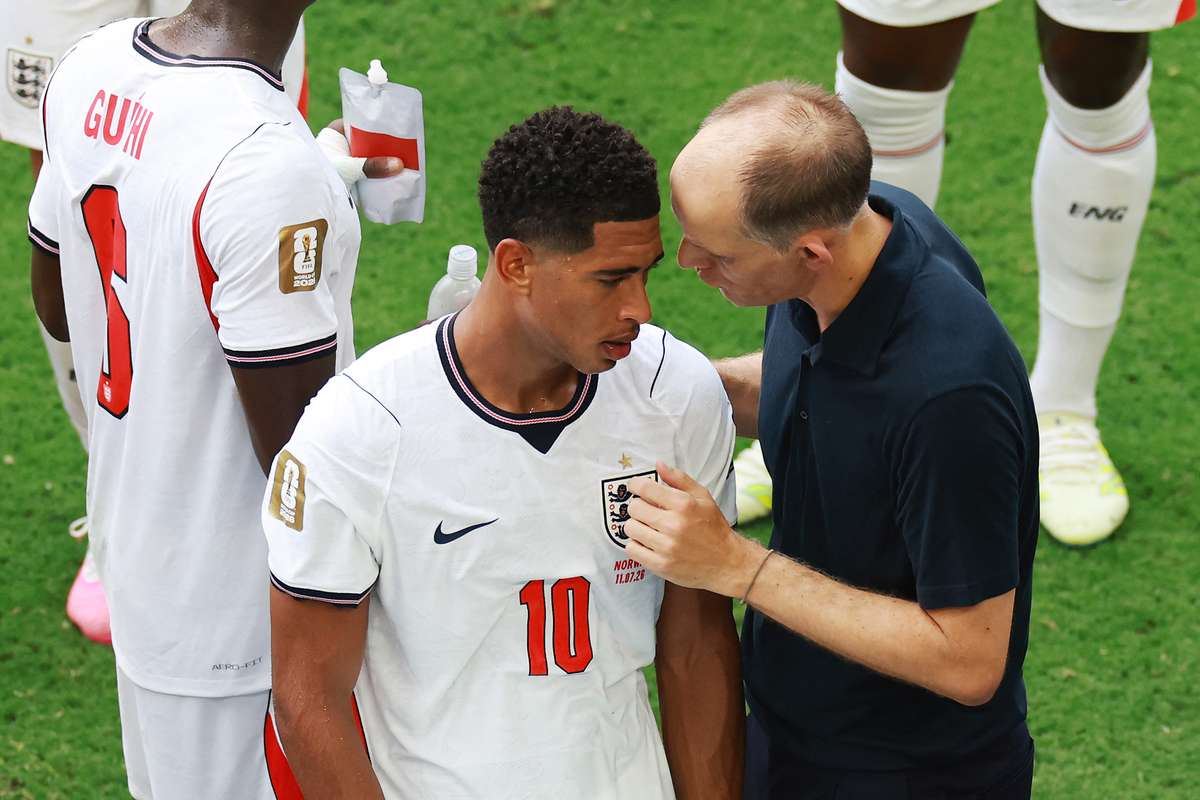 Climão: Inglaterra avança, mas Tuchel gera desgaste e é rebatido por Bellingham