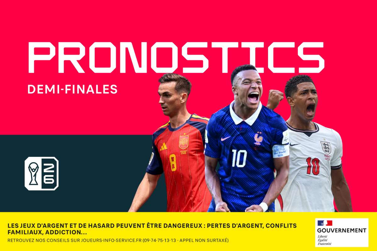 Coupe du monde 2026 : pronostics, meilleurs paris et cotes (demi-finales)