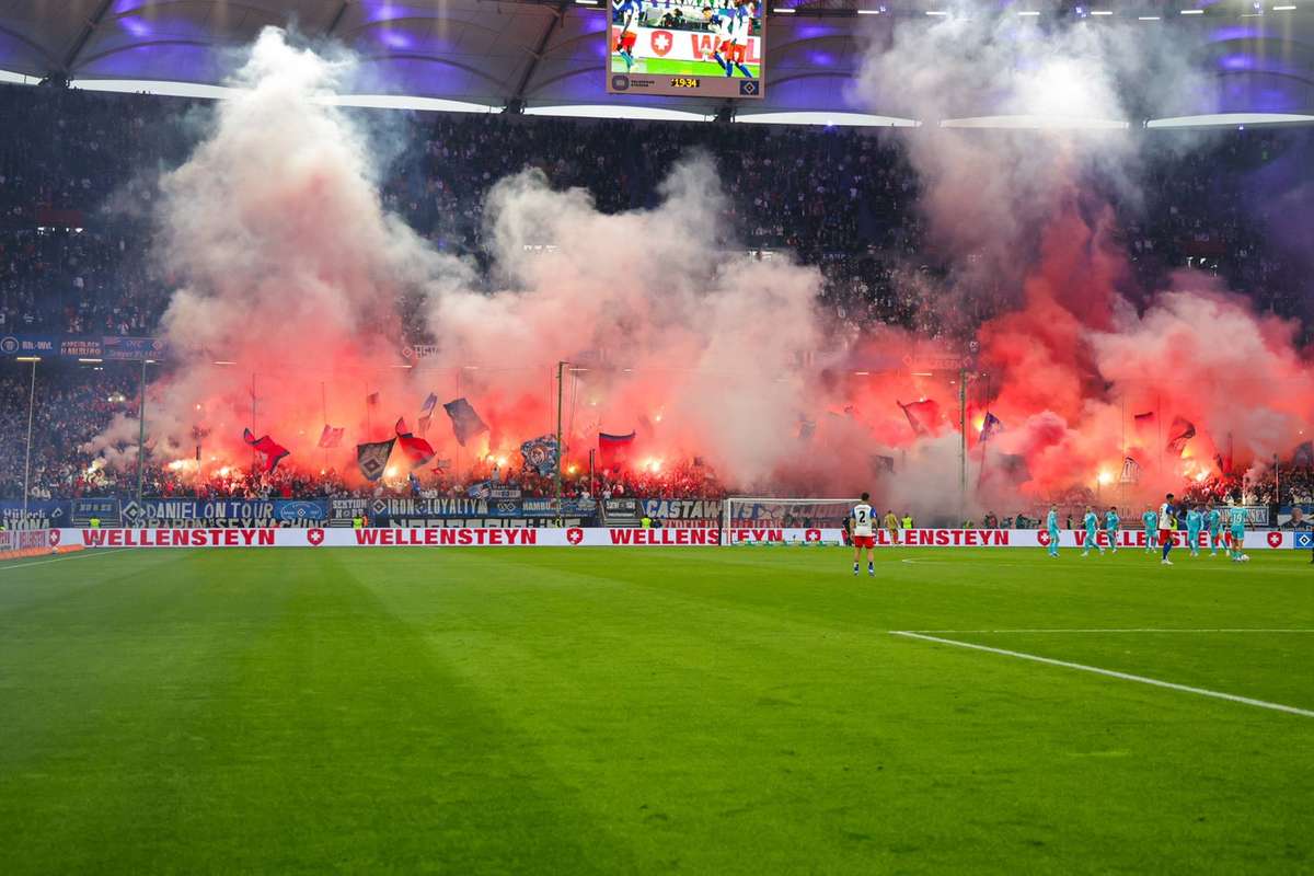 Pyro-Show: Hamburger SV erneut zur Kasse gebeten