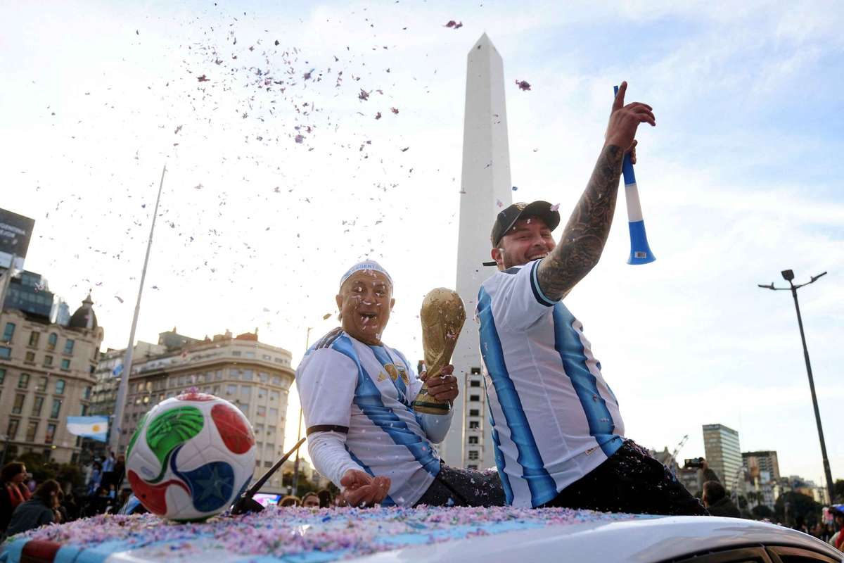 Buenos Aires blinda el Obelisco por el Inglaterra-Argentina del Mundial