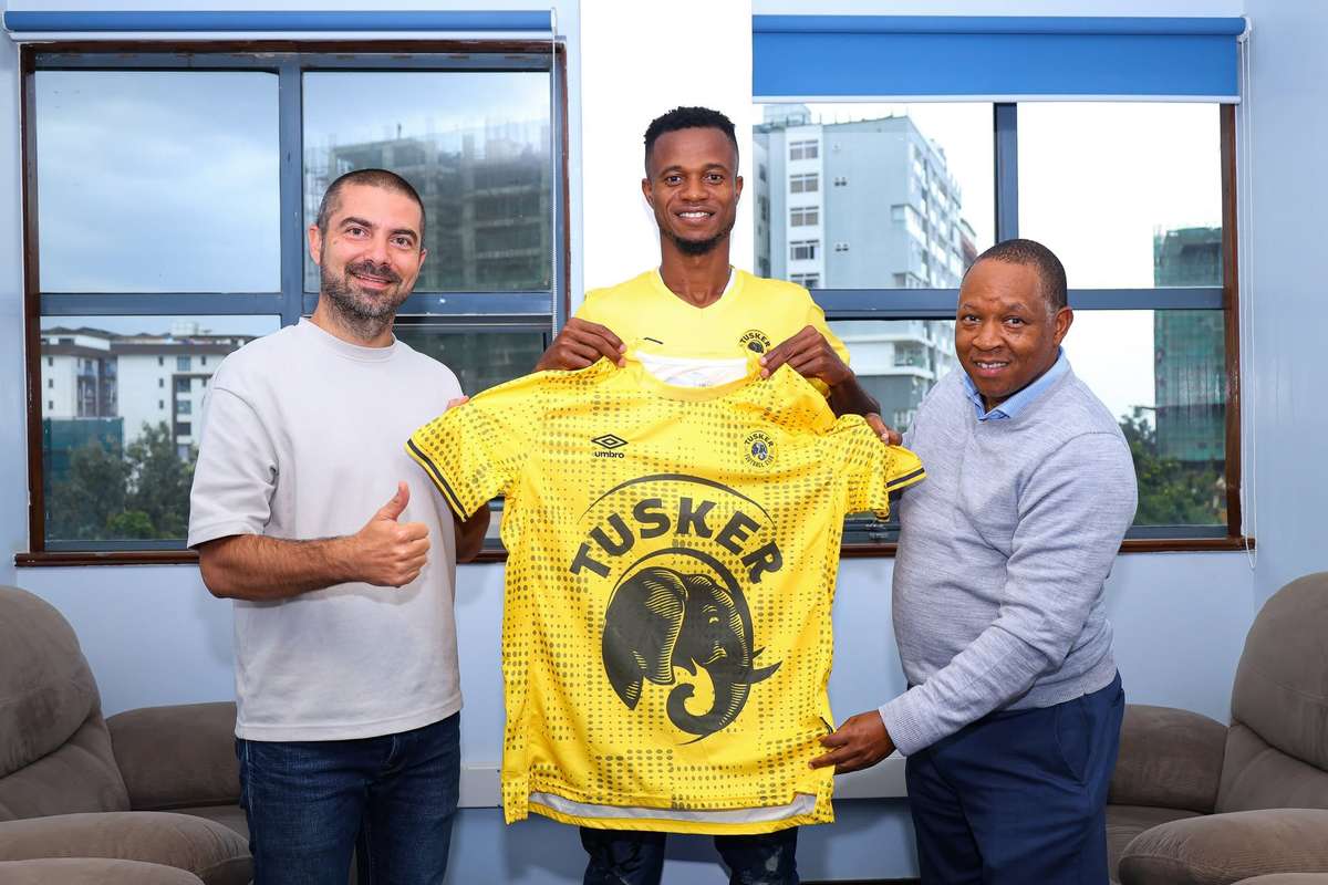 Kenya’s Tusker FC sign Nigerian striker Victor Mbaoma for the new season