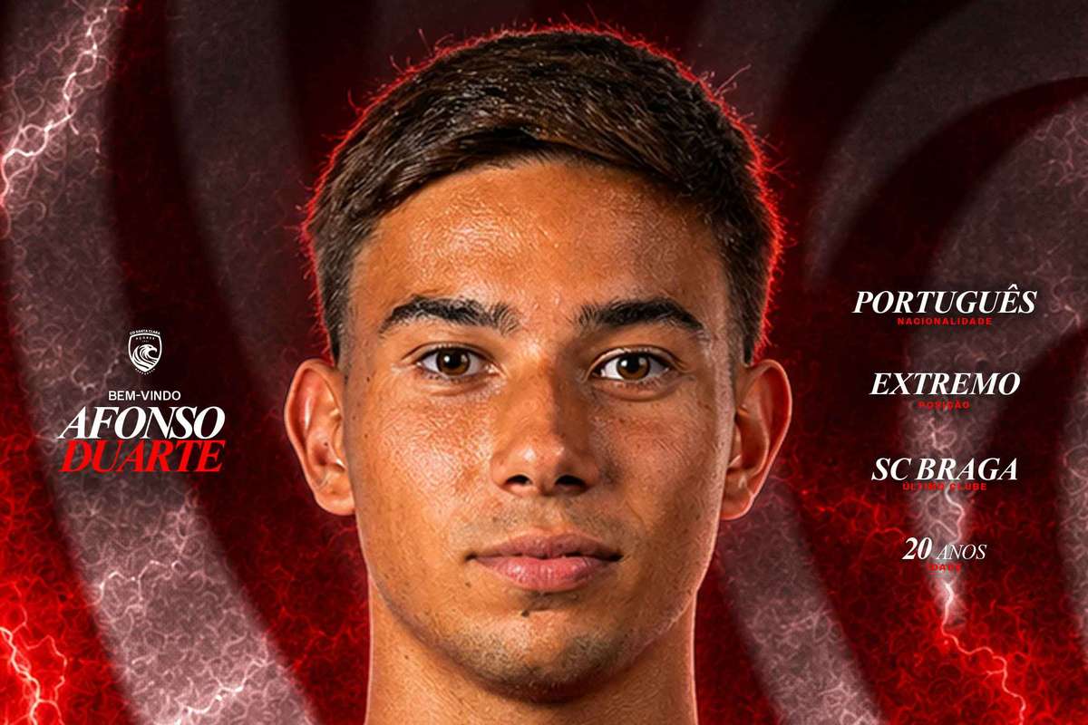 Oficial: Afonso Duarte, filho de Rui Duarte, deixa o SC Braga e assina pelo Santa Clara