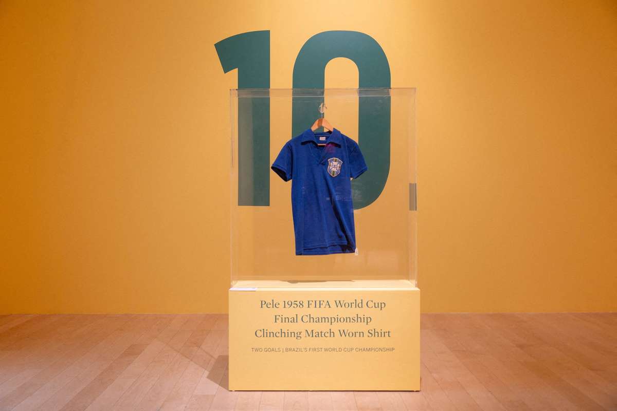 Brazil legend Pele's 1958 World Cup final shirt sells for $4.9 million