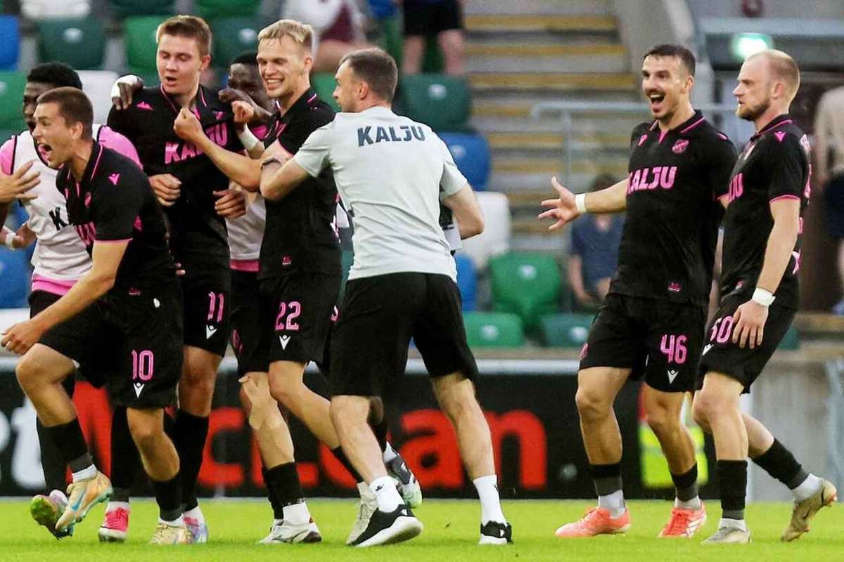 Conference League qualifying: Nomme Kalju, Dinamo Tirana produce unexpected upsets