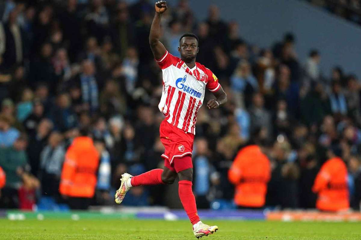 Osman Bukari rejoins Red Star Belgrade on loan from Widzew Lodz