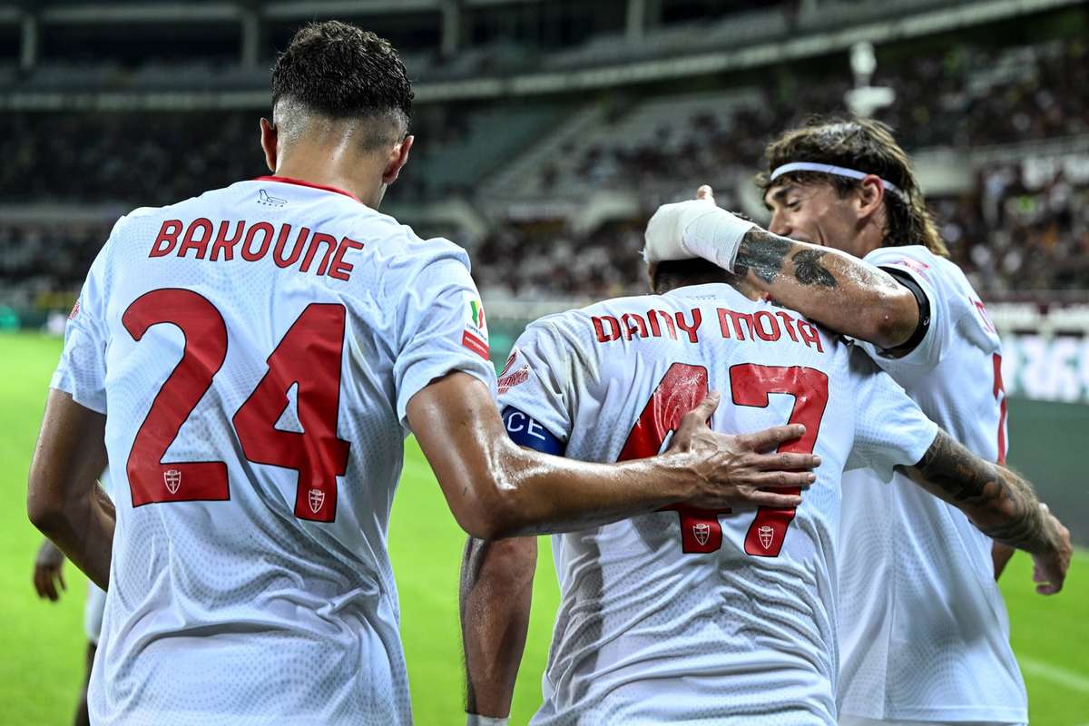 Taça de Itália: Danny Mota ajuda Monza a quebrar tabu de 57 anos ao derrubar Torino (0-1)