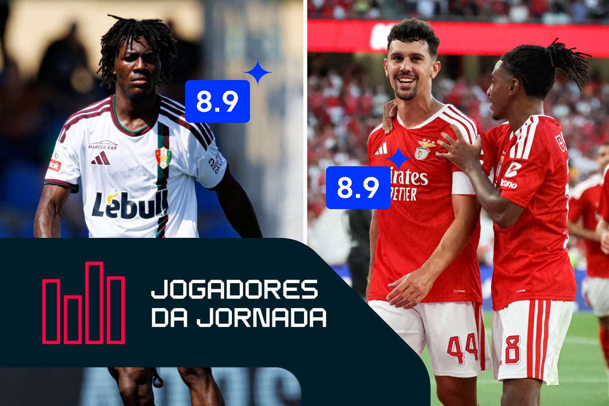 Liga Portugal: A figura da 4.ª jornada - Tomás Araújo e Eddy Doué dividem o trono