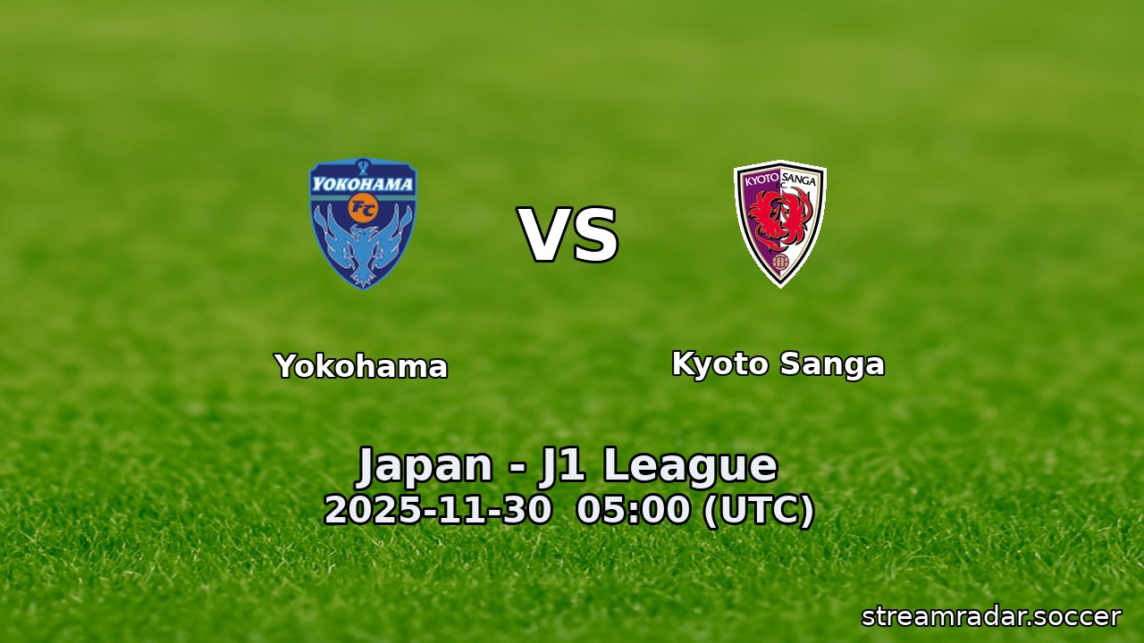 Yokohama vs Kyoto Sanga