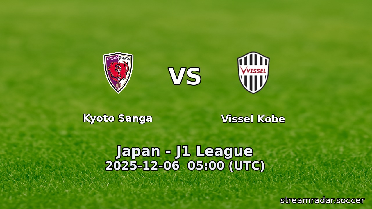 Kyoto Sanga vs Vissel Kobe