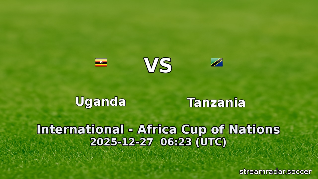 Uganda vs Tanzania