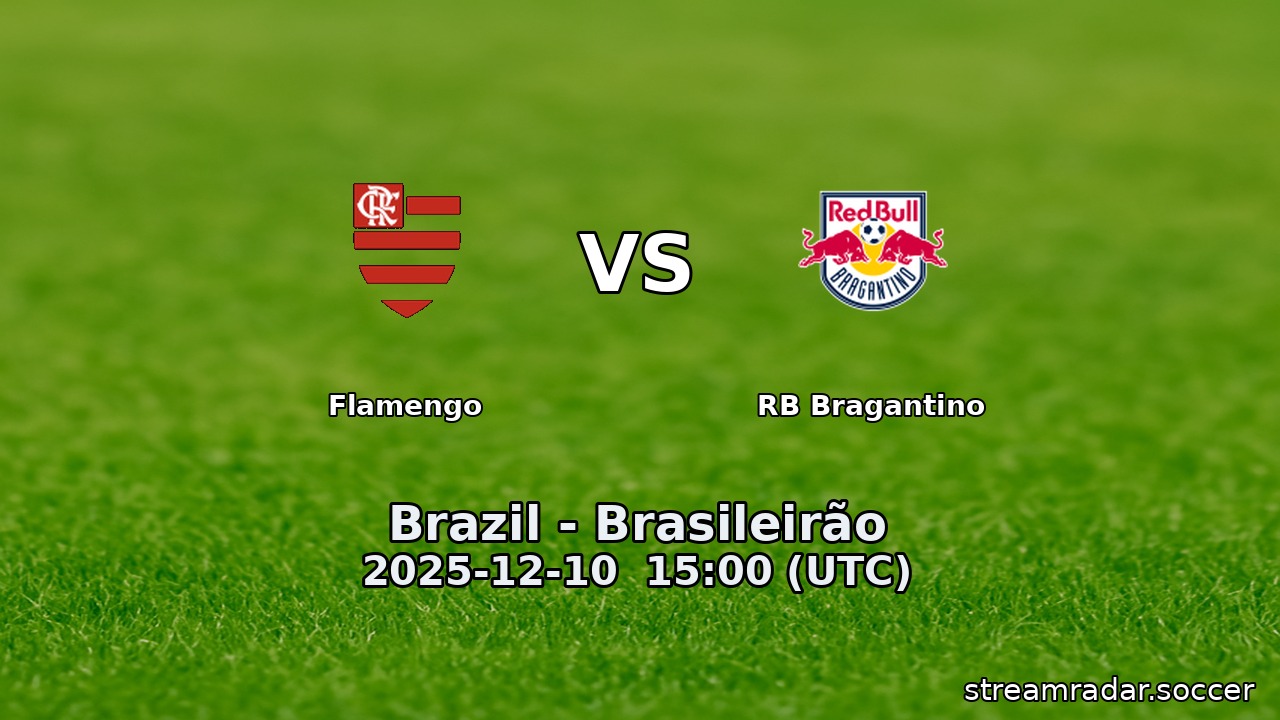 Flamengo vs RB Bragantino