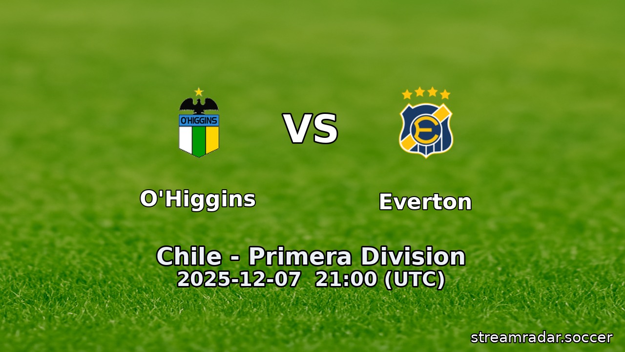 O'Higgins vs Everton