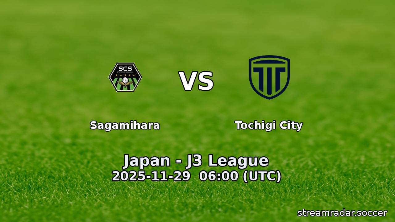 Sagamihara vs Tochigi City