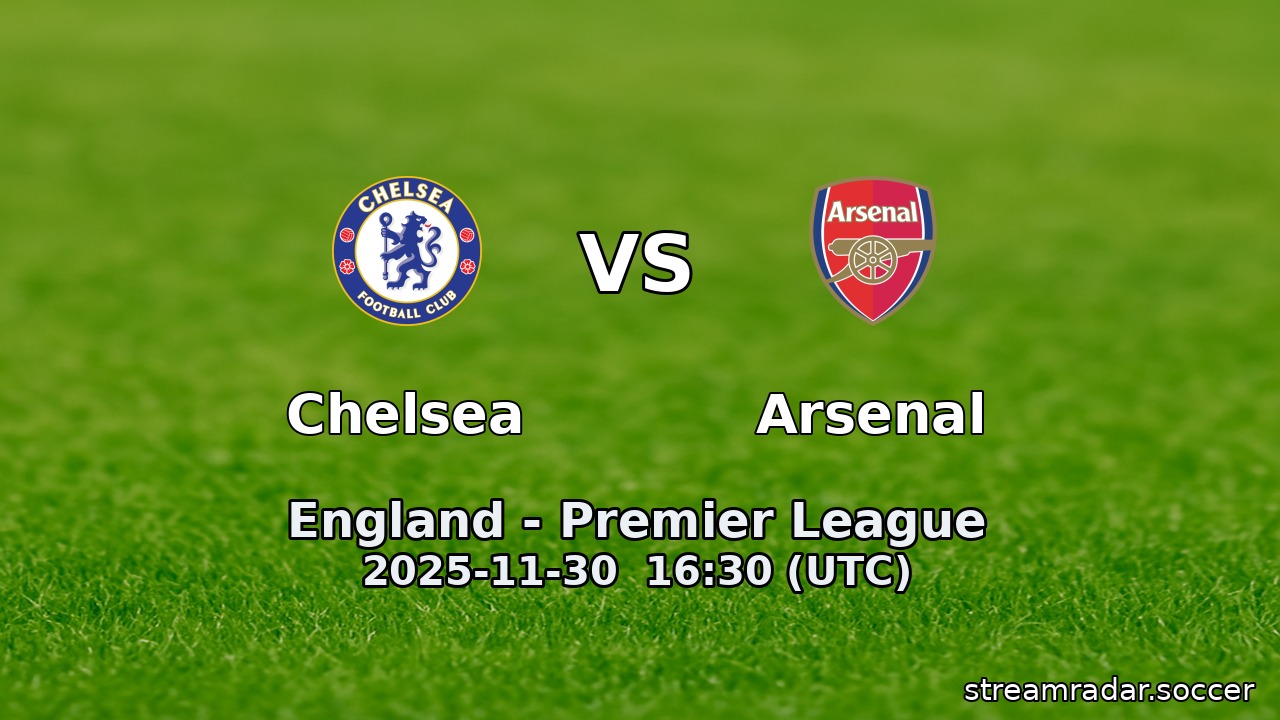Chelsea vs Arsenal