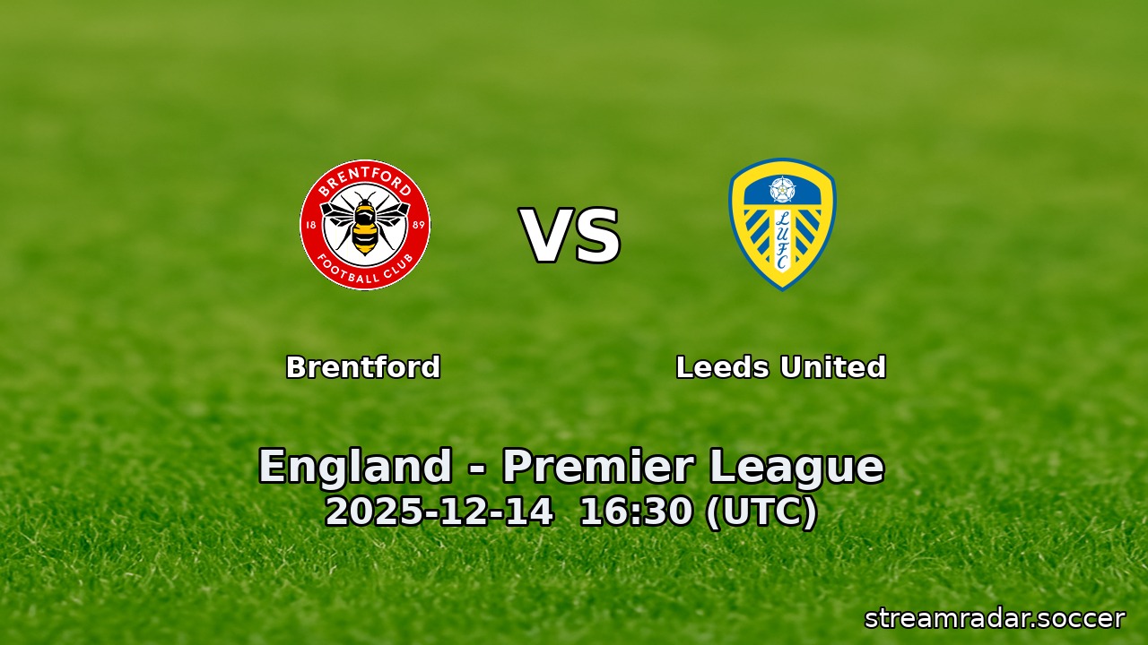 Brentford vs Leeds United