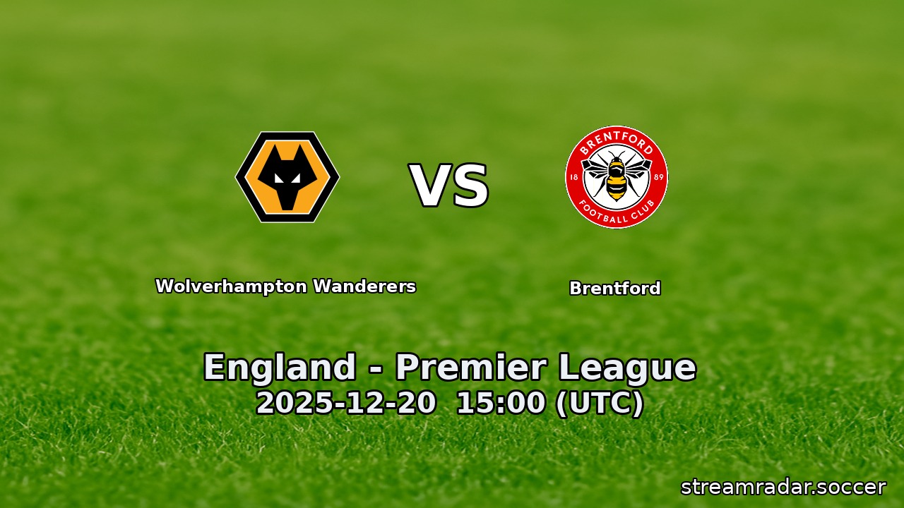 Wolverhampton Wanderers vs Brentford