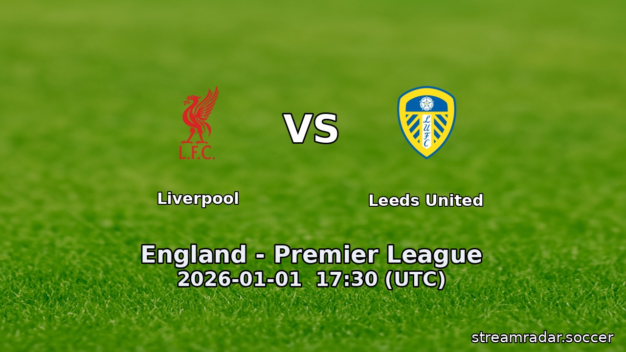 Liverpool vs Leeds United