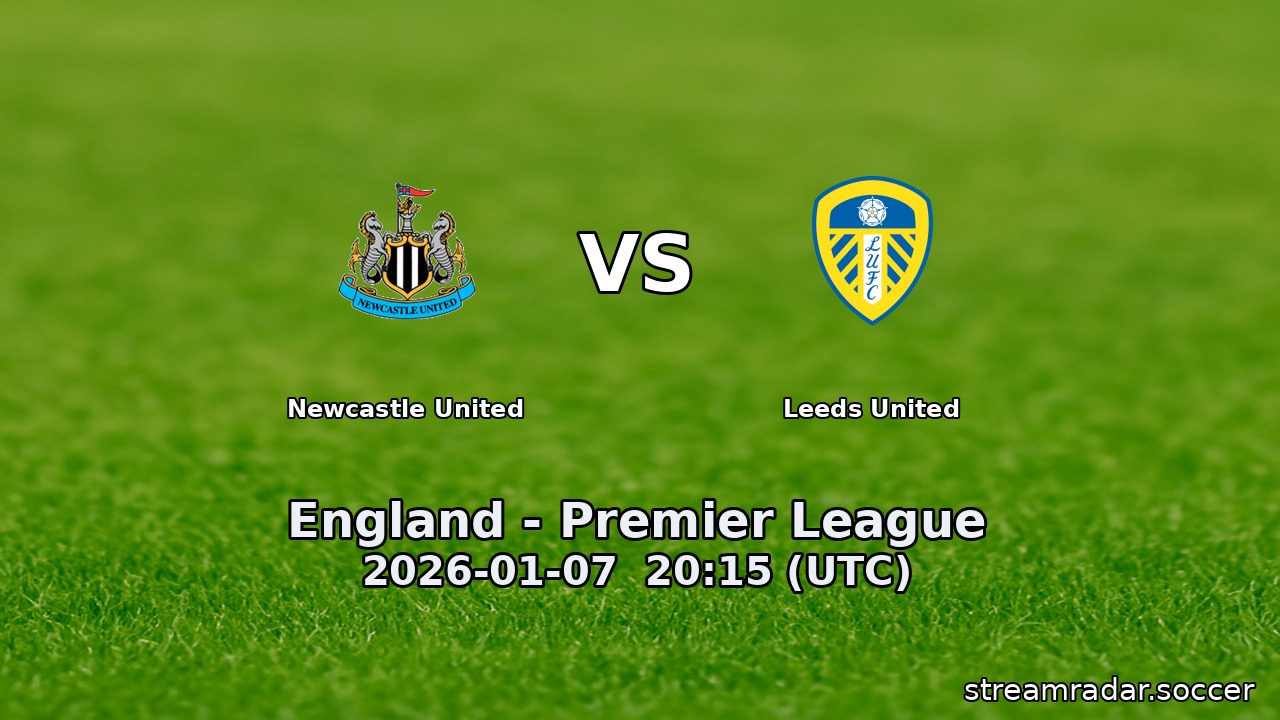 Newcastle United vs Leeds United