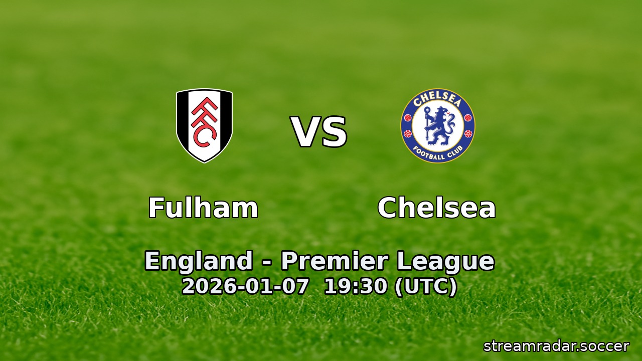 Fulham vs Chelsea