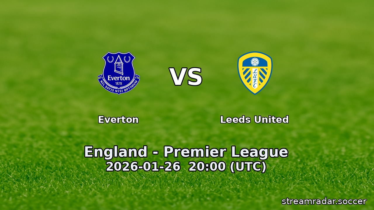 Everton vs Leeds United