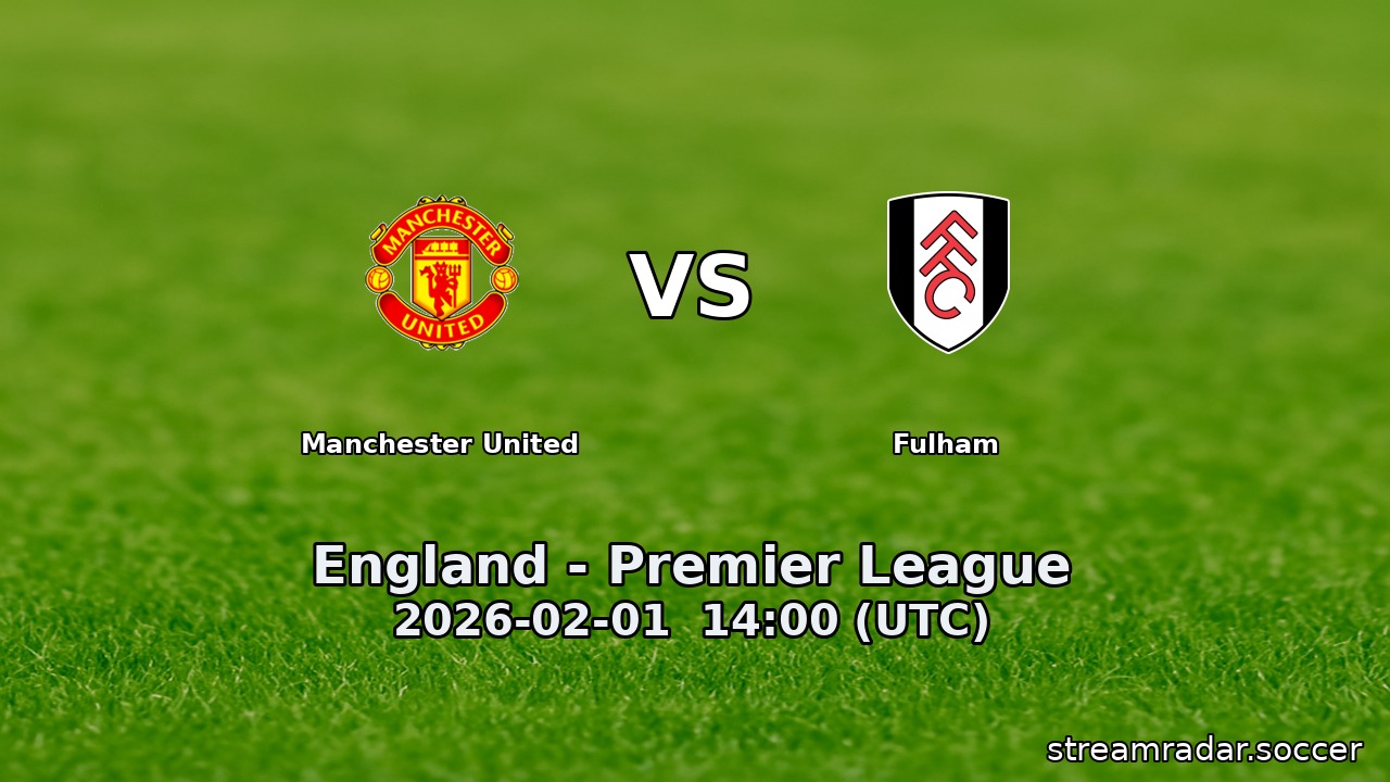 Manchester United vs Fulham