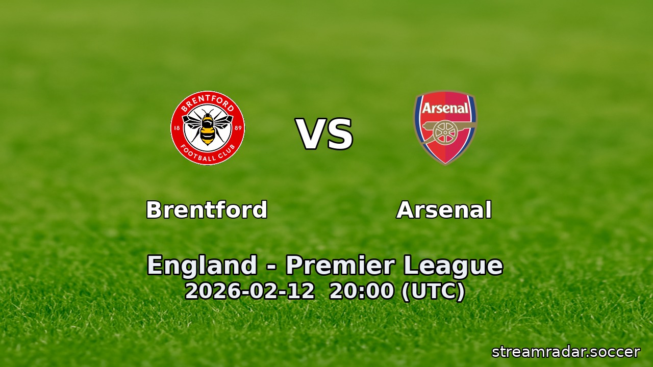 Brentford vs Arsenal