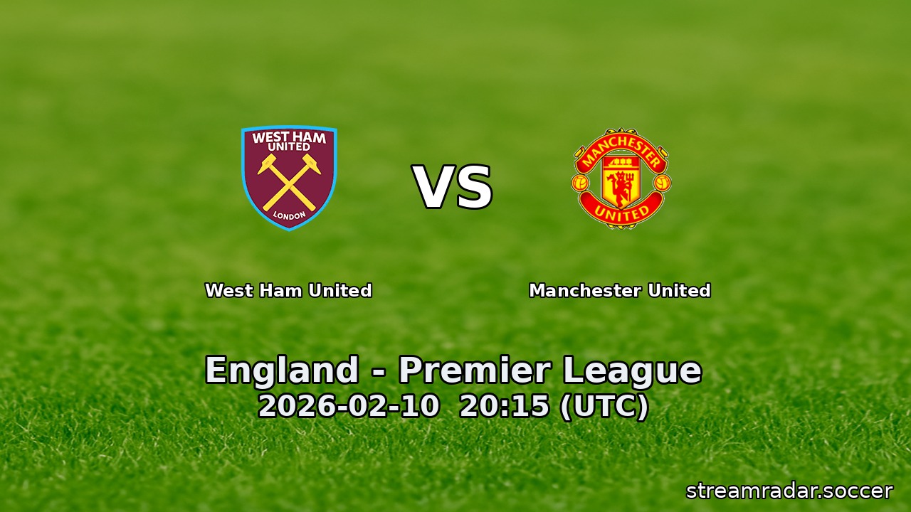 West Ham United vs Manchester United
