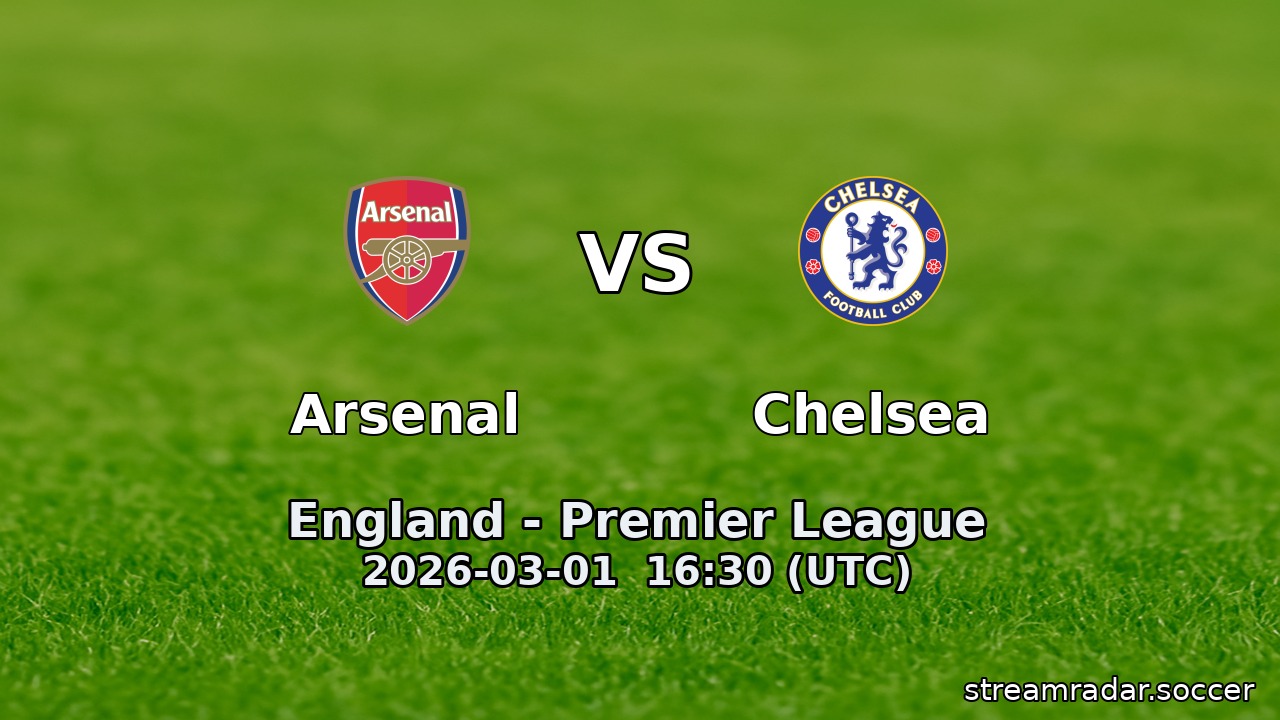 Arsenal vs Chelsea