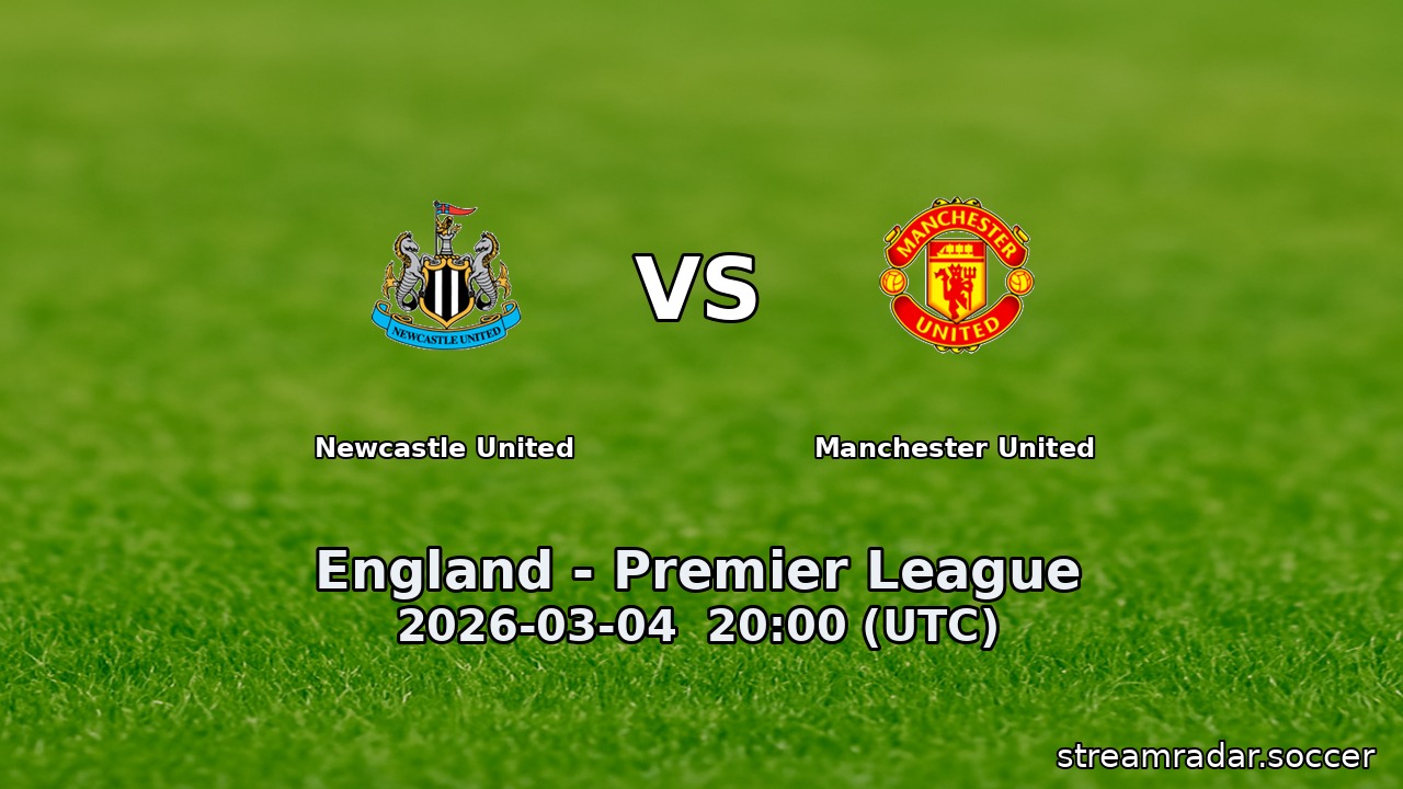 Newcastle United vs Manchester United