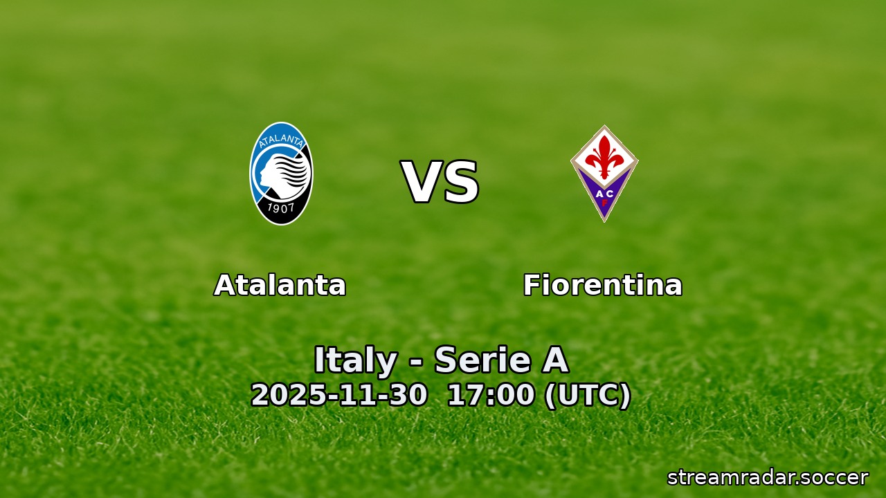 Atalanta vs Fiorentina