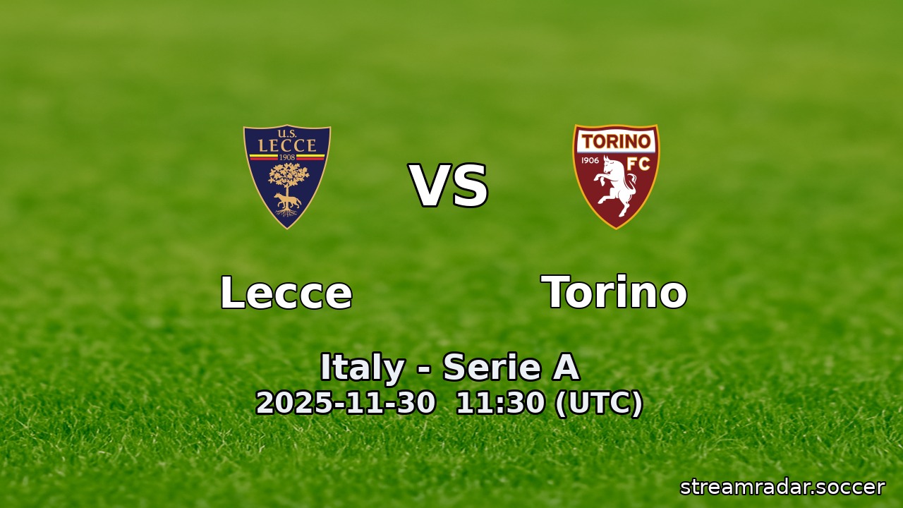 Lecce vs Torino