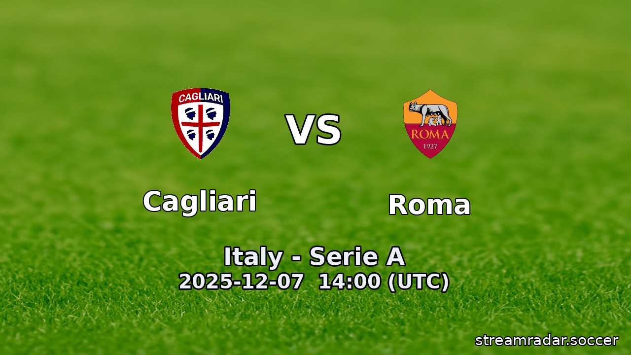 Cagliari vs Roma