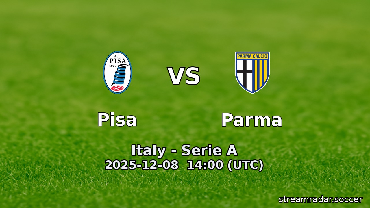 Pisa vs Parma