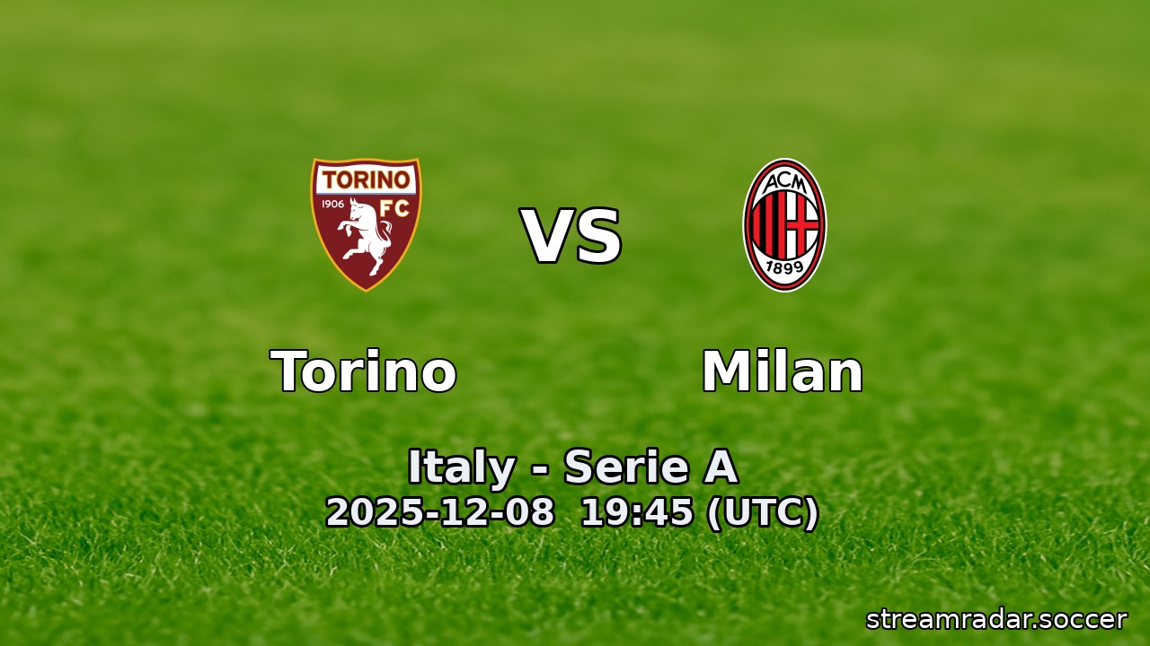Torino vs Milan