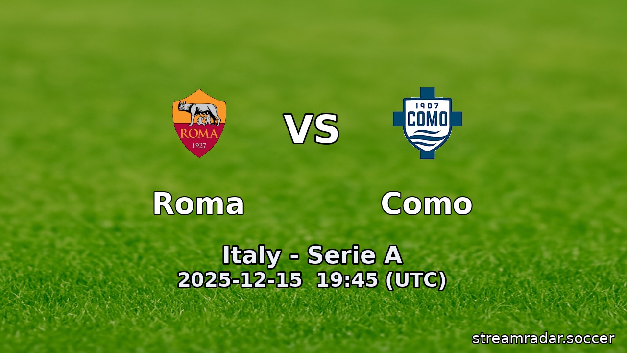 Roma vs Como