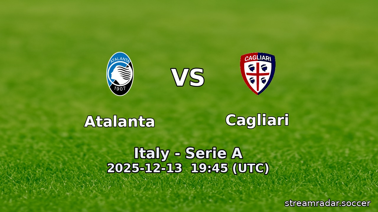 Atalanta vs Cagliari