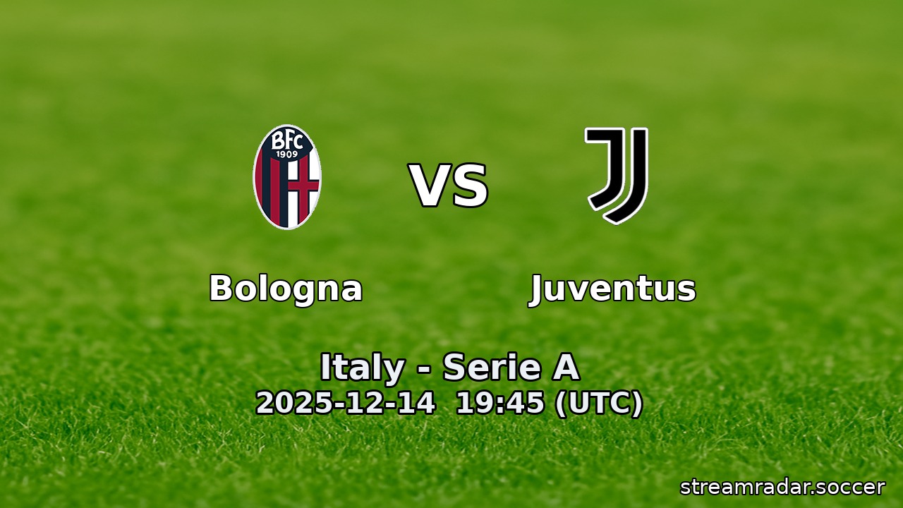 Bologna vs Juventus