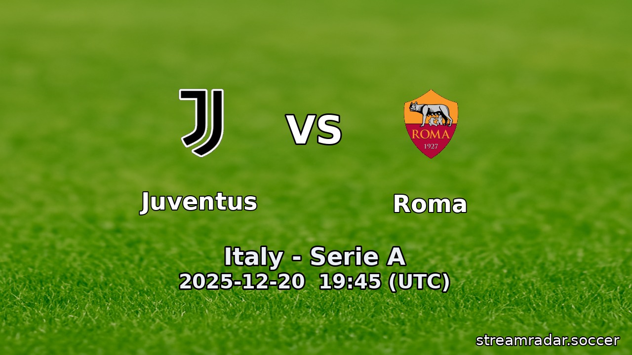 Juventus vs Roma