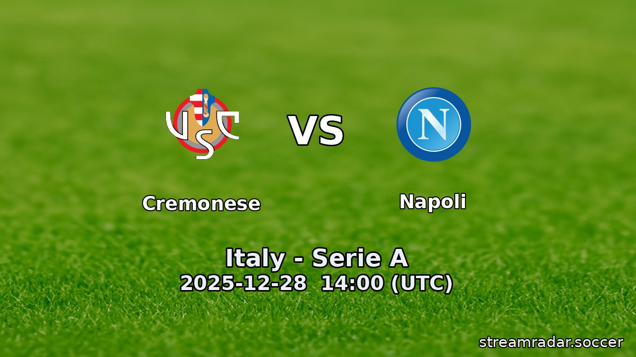 Cremonese vs Napoli