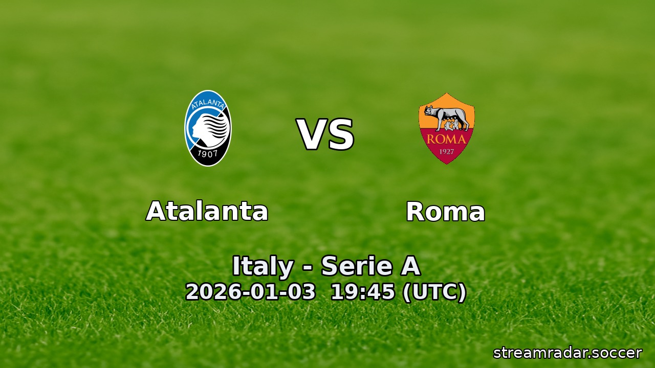 Atalanta vs Roma