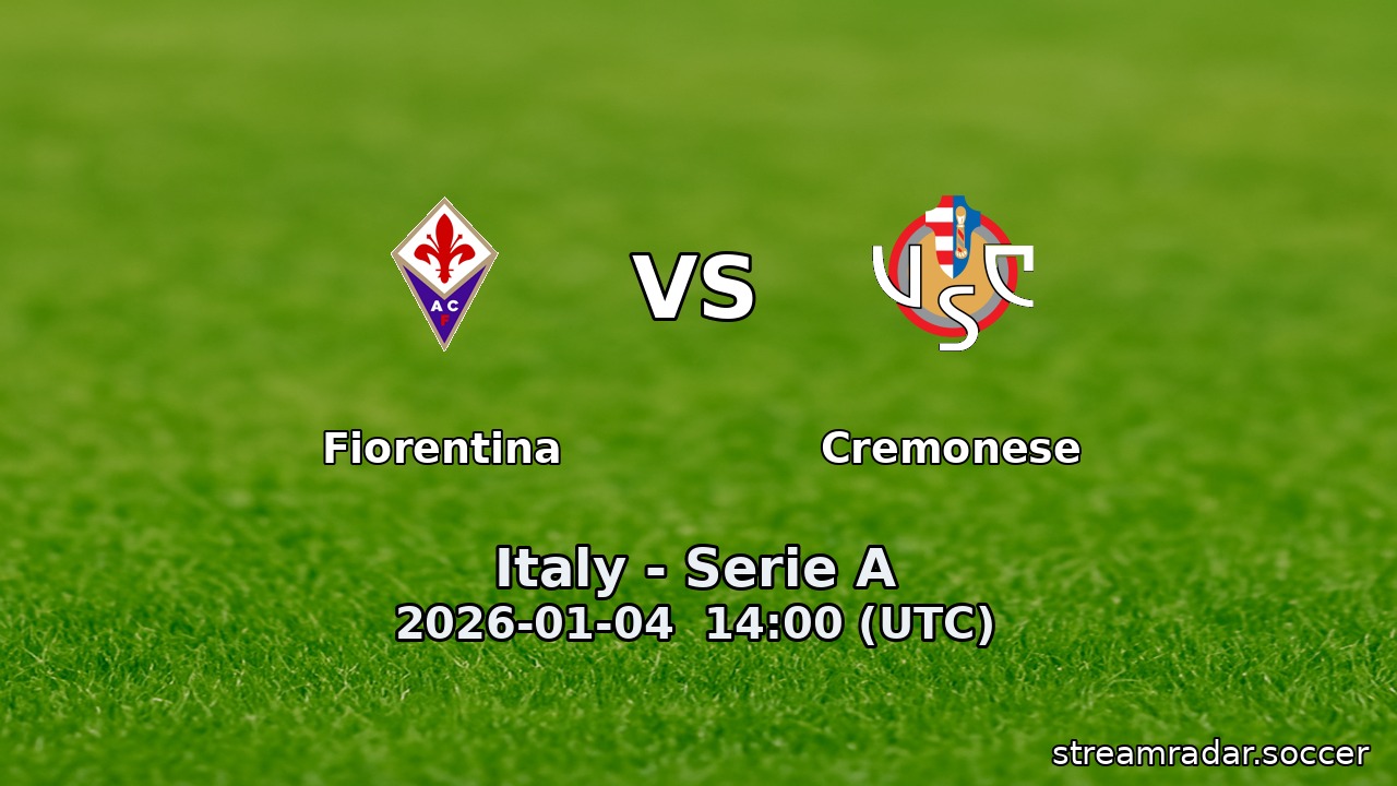 Fiorentina vs Cremonese
