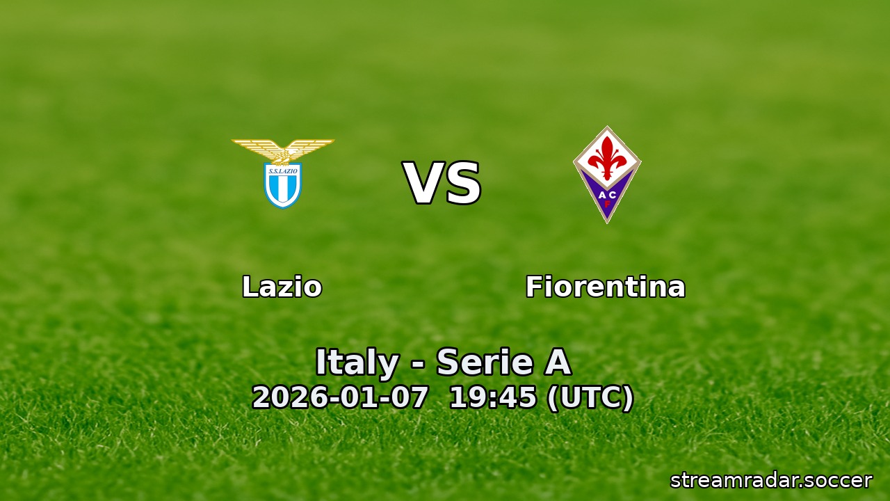 Lazio vs Fiorentina