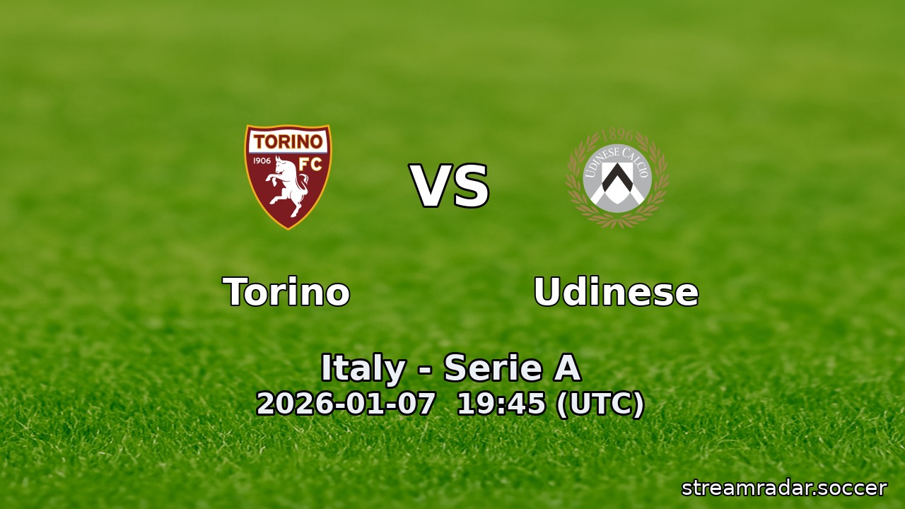 Torino vs Udinese