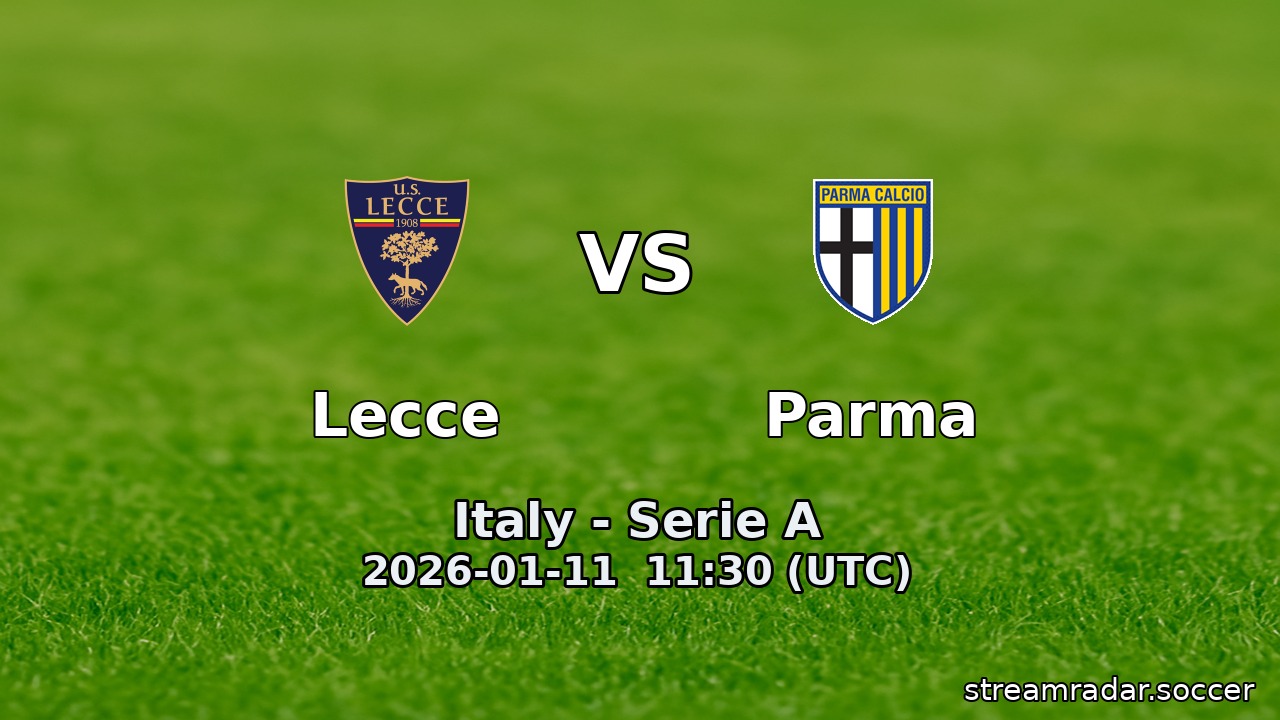 Lecce vs Parma