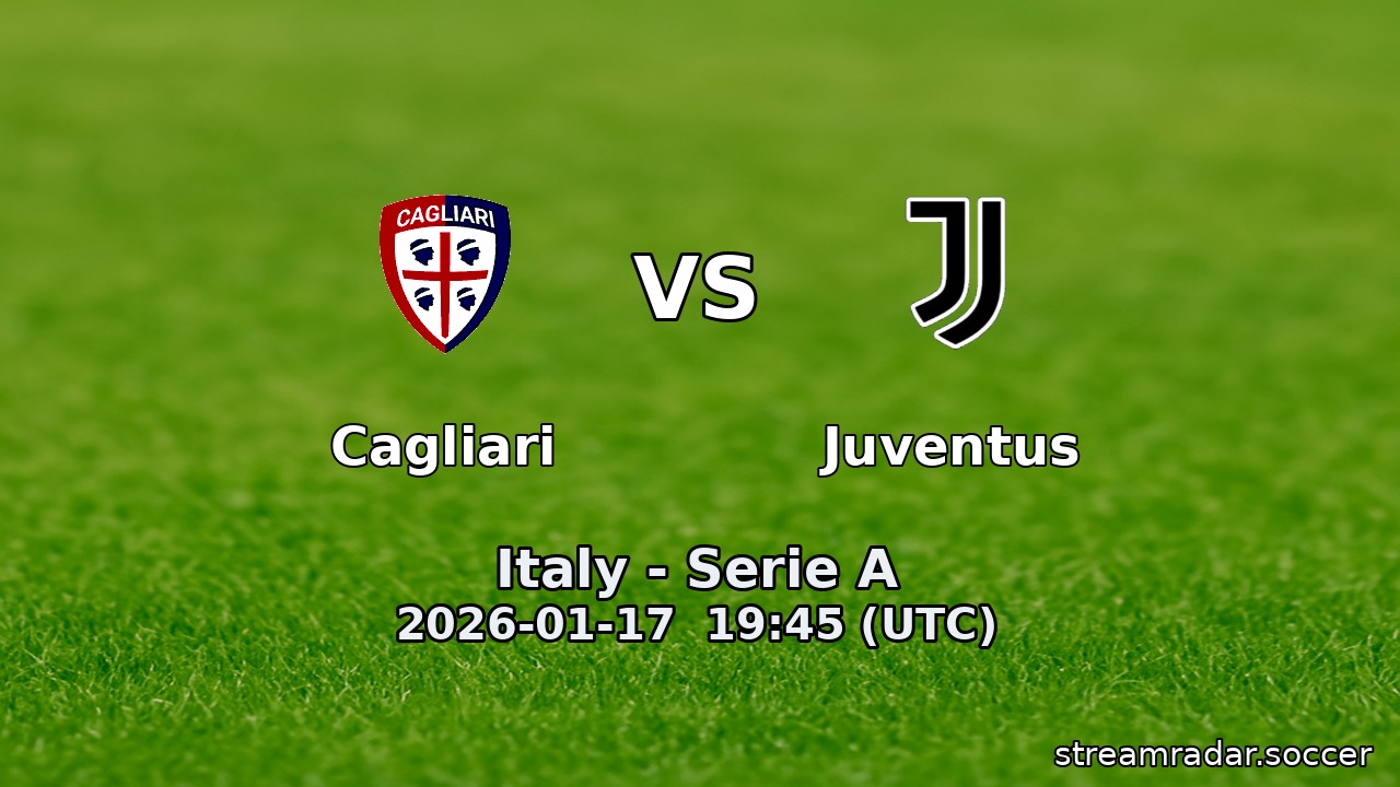 Cagliari vs Juventus
