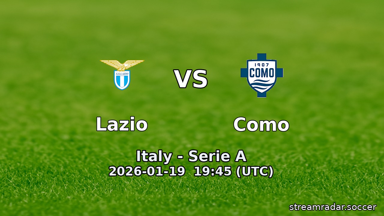 Lazio vs Como